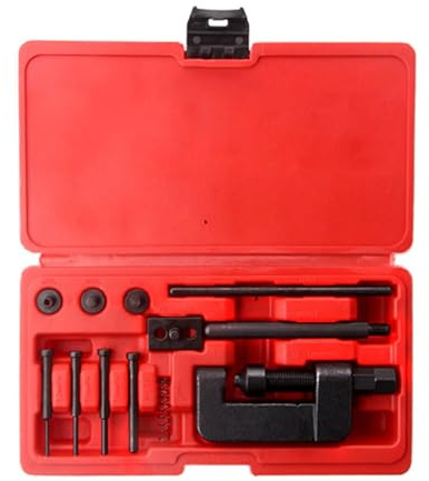 HDRTCBU Estrattore per volano Magnete Kit di Attrezzi per la rimozione della Catena di distribuzione per Moto e Bicicletta, 13 Pezzi. Kit di Attrezzi per la rimozione della Catena