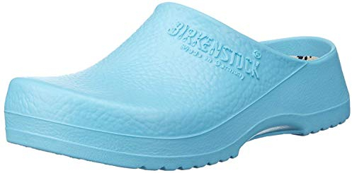 Birkenstock Super-Birki Clogs, Größen Schuhe :37 EU, Blue Light