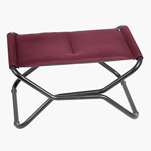 Lafuma Repose-pieds/Tabouret, Next, Air Comfort, Couleur: Bordeaux, LFM2584-3186