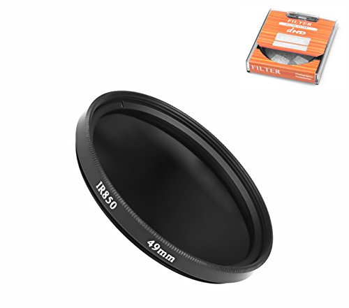 49 mm IR850 Optical Glass Infrared Lens Filter Infrared Filter 49 mm IR 850 DHD Digital Filter