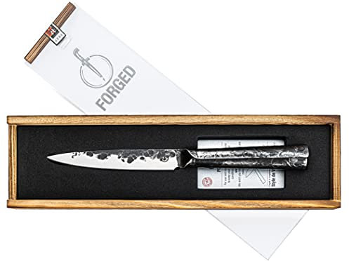 Forged - Coltello universale Brute da 12 cm, realizzato a mano, in scatola di legno