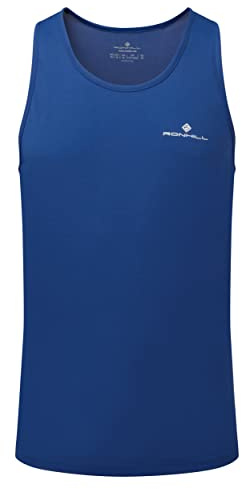 Ronhill Running, Men's Core Vest, DrkCobalt/BrightWhite, Size L