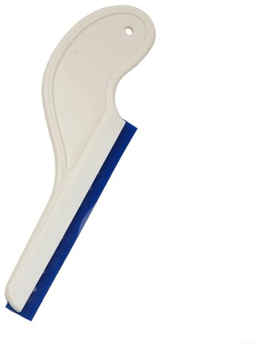 Rasqueta de agua de mango largo para teñir, limpiador de silicona para una aplicación y limpieza suaves