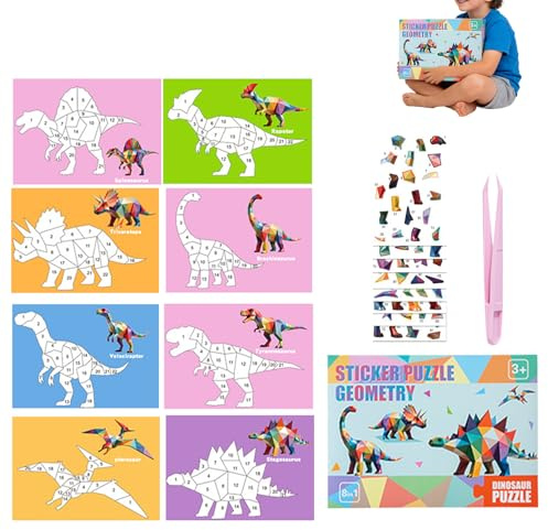 Generiskt pussel bilcollants – 180 g Pièces De Puzzle | Collage à Numéros Activité Pour Maison Écolevoyage Éducatif Garçons Filles Cadeau Noël Anniversaire Thèmes