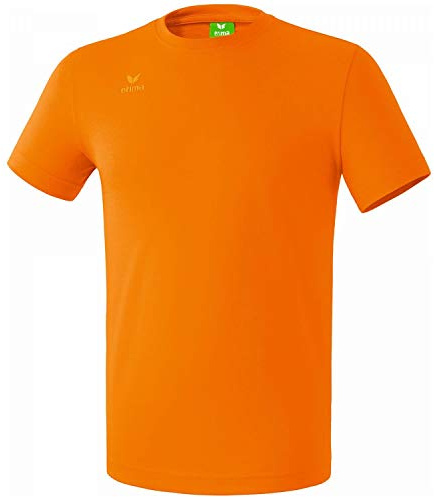 Erima Unisex Kinder Basic Teamsport T-Shirt (208339), orange, 140