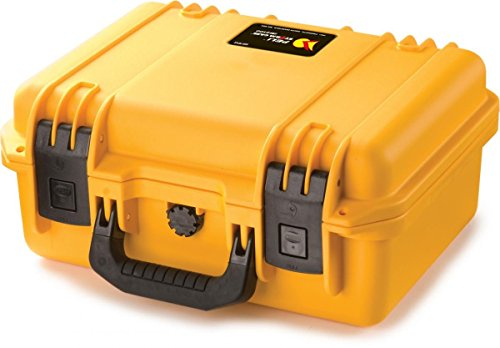 PELI Storm IM2100 Robuster Schutzkoffer für Fotoausrüstung, 12L Volumen, Mit Schaumeinlage (anpassbar), Farbe: Gelb