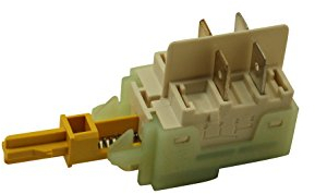 Beko Tumble Dryer On/Off Push Button Switch. Genuine Part Number 2964170100