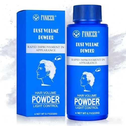 Polvere Volumizzante Capelli 15g, Polvere Volumizzante Finish Opaco, on effetto opaco per donna e uomo, Cipria Modellante Styling