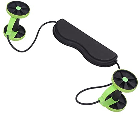 Eminchu Rodillo Abdominal para Fitness, Equipo de Fitness Multifunción, Rodillo de Banda de Resistencia con Diseño Duradero, Ideal para Mujeres, Hombres y Entrenamiento de Gimnasio en Casa