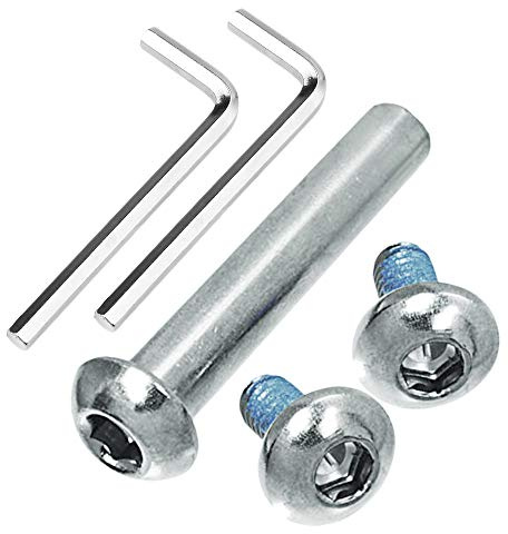 OTFAITP 24 mm-120 mm M8 para reemplazo de Patinete para niños y Adultos, mesas Plegables y sillas de reparación