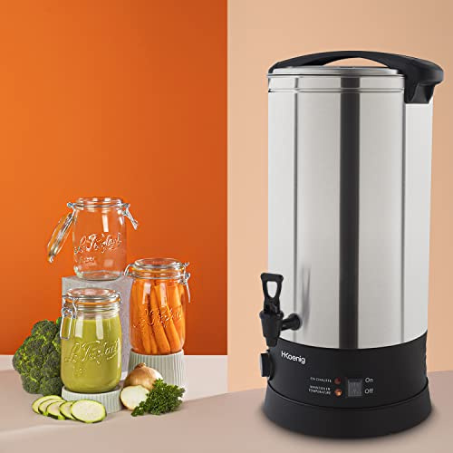 Stérilisateur Le Parfait x H.KOENIG LEGI25LP, Stérilisateur électrique + 6 bocaux de 1L Le Parfait