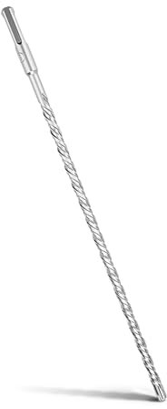 MOXPIFY - Punta per trapano da calcestruzzo, attacco SDS Plus, 8 x 210 mm, con 4 taglienti in metallo duro e doppia elica, per calcestruzzo, pietra, pietra naturale