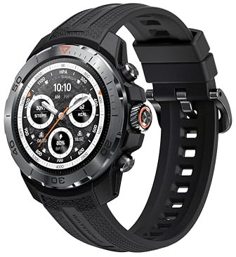 Mibro GS Explorer GPS Outdoor Smartwatch per Avventura,GPS dual-band,10 ATM Impermeabile Orologio per Subacquea/Corsa/Bici/Montagna/Trek, 1.32 AMOLED,20 Giorni di Durata Batteria,Notifiche