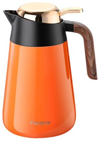 Baoblaze Brocca isolata da 1600 ml con Coperchio sigillato a Prova di perdite, erogatore d'Acqua per Latte, Limonata, caffè, Barbecue, Feste, Orangina