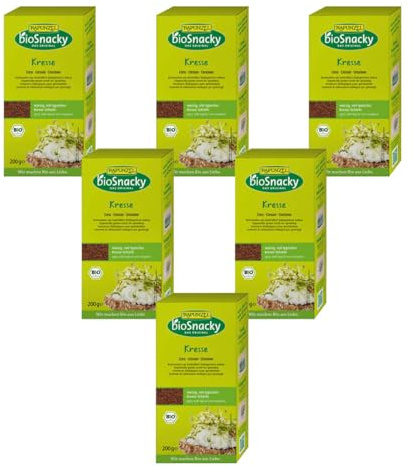 Rapunzel Kresse bioSnacky (6 x 200 gr)