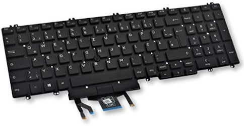 Dell Germany Keyboard German 103 Keys Backlit, W301T