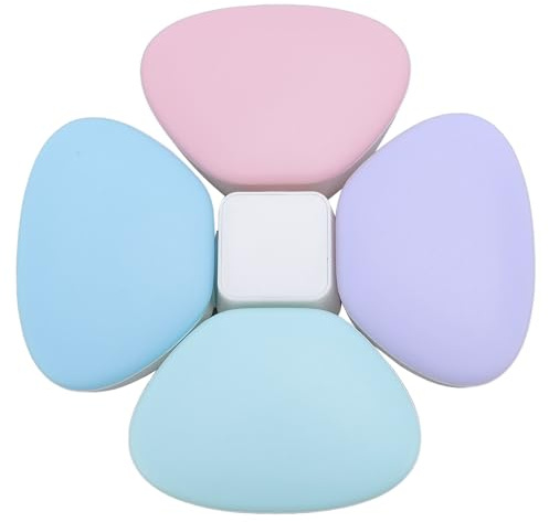 Brrnoo Rénits de Collation pour bébé, Snack Poudre Récipient bébé Alimentation de Voyage Conteneur de Stockage Non-décolle (COLORFUL)