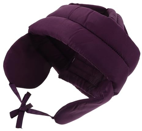 Beaupretty Casco Tejido Protector Personas Mayores y Blando Ajuste para Ajustable de Algodón para Prevención de Caídas en Uso Diario Interior