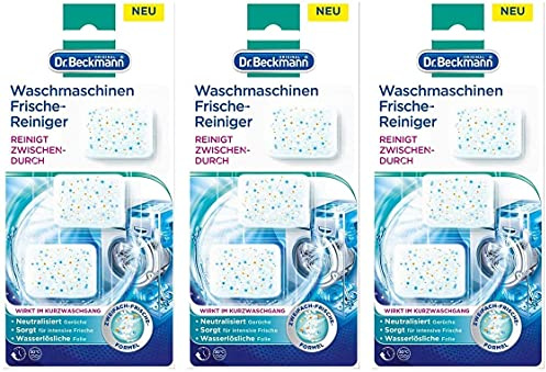 Dr Beckmann 9 x 20g Lavadoras Tapas limpiadoras de frescura