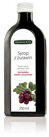 Cranberry Syrup 250 g Premium Rosa