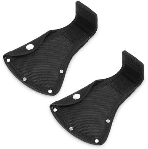 2pcs Couvre Tête de Hache, Étui de Hache Double Pression Protecteur de Hache Housse de Étui de Hache de Camp Adaptée pour Protecteur de Hache de Hache de 600g pour la Randonnée en Plein Air