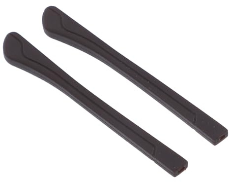 Hemobllo Fundas De Silicona Antideslizantes Para Patillas De Gafas Repuesto Suave Protector De Patas Y Monturas Compatible Con Patillas Metálicas Finas 2.59X0.35X0.07In 2 Unidades