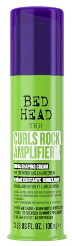 Bed Head by TIGI Curls Rock Amplifier – Curl Shaping and Defining Cream with Anti Frizz Protection for Beautifully Enhanced Curls and Waves, 100ml​