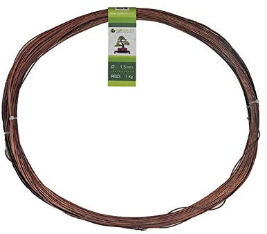 Geosism & Nature Filo di Rame ricotto Geotools 1,5 mm per Bonsai, 1 kg