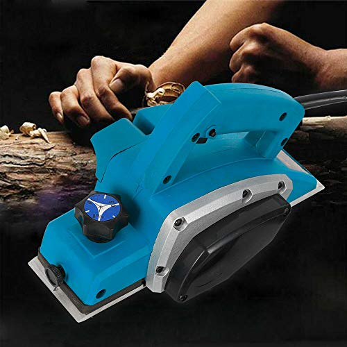 Berkalash - Cepillo eléctrico (800 W, cortador manual, profundidad de 1 mm)