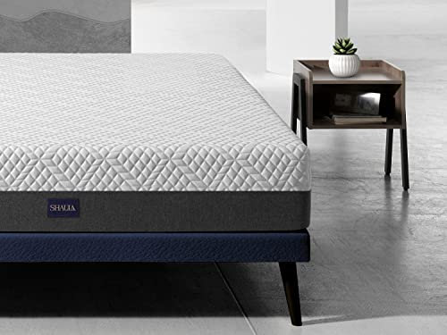 SHAULA Matratze 100X200 Cosmo - Hohe 25 cm - Hartegrad H3 - Abnehmbar, Ergonomisch, hybrid und atmungsaktiv