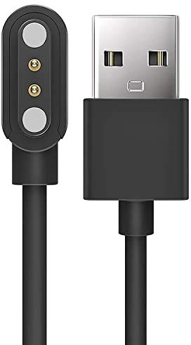 Popglory P22 Ladekabel, kompatibel mit P22 Smart Watch, Ersatz-USB-Ladekabel, tragbares magnetisches Ladegerät （1-Pack）