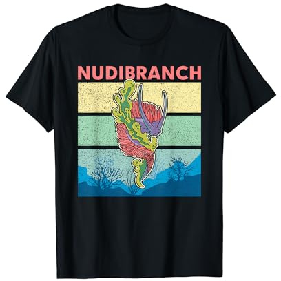 Nudibranquio babosa buceadora acuarista profesora submarina Camiseta