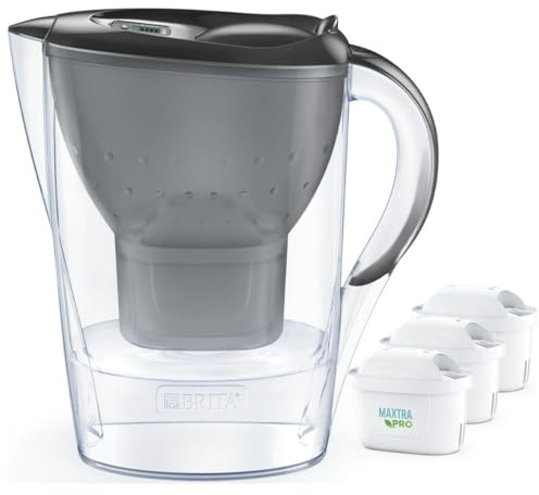 Brita Carafe filtrante Marella +3 Maxtra Pro PP Gris Polypropylène 2,4 L 150 l