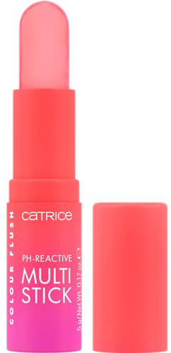 Catrice Colour Flush pH-Reactive Multi Stick, Rouge, Nr. 010, Pink, farbanpassend, sofortiges Ergebnis, natürlich, für trockene Haut, vegan, ölfrei, ohne Parfüm, ohne Alkohol, 1er Pack (5g)