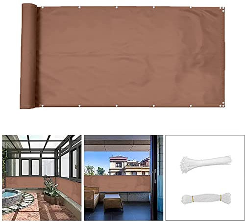70 x 900 cm. Protección UV resistente al agua con cable y cordones. Protección contra la intimidad y la decoración