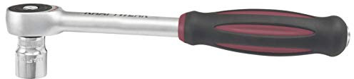 KRAFTWERK 3208 - Cricchetto reversibile con impugnatura girevole, 1/4