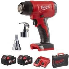 Decapador 18V, 5,0Ah 540ºC con maletín