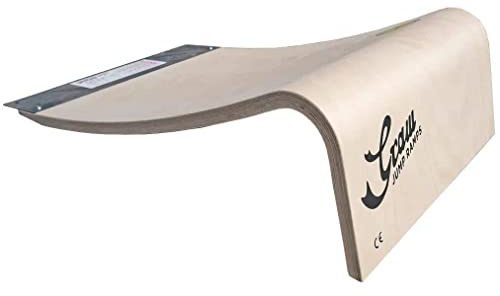 Graw Rampe Pro de Saut en Hêtre Jeunesse Unisexe, Bois Naturel 113 x 50 x 35 cm
