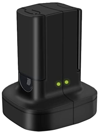 2-Pack Xbox 360 Controller Rechargeable Battery (4800mAh) with Dual Charging Dock Charger Station Stand Base, fit for Xbox 360 Wireless Controller