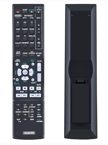 AXD7690 Télécommande de rechange universelle pour Pioneer AXD7741 VSX-324 VSX-330 VSX-330-K AXD7395 VSX-923S VSX-503-K VSX-531-K VSX-530-K VSX-531 5.1 canaux AV récepteur