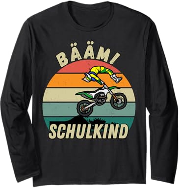 Schulanfang 2024 Fahrradbekleidung für Jungen zum Schulstart Langarmshirt
