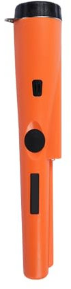 Ieron Detector de Metales de Alta sensibilidad, Detector de Metales portátil e Impermeable con indicador de luz para niños y niñas Principiantes (Naranja)