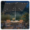 ISOISL Sonnenschirm LED Solar 200x300CM Kurbel-Schirm Rechteckig Gartenschirm Terrassenschirm knickbar Sonnenschirme ohne Ständer Kippbar Großschirm für Balkon,Terrasse,Garten,Anthrazit