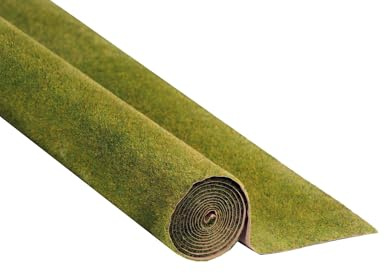 Noch 00265 - Alfombrilla de césped para Manualidades, Color Verde, 120 x 60 cm