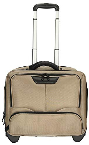 Dermata 2-Rollen-Businesstrolley Nylon 44,5 cm champagner