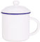 Cabilock 1 Pc Verre à Eau Rétro Coupe De Vin Tasse De Thé Grandes Tasses pour Tasse Chope à Biere Tasse Rétro Tasse De Jus Tasses à Thé Blanche Voyage d'accueil Ébrécher Émail