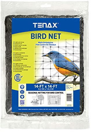 Tenax 2A240037 Bird Net 14'x14' Black
