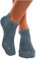 ZaTech kurze Plantarfasziitis Socken, Kompression Socken, Stützsocken, für Damen und Herren (XXL, Grau, 45-46)