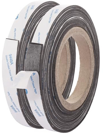 ASelected ASDEVC-2024100752 Cintas magnéticas, Negro