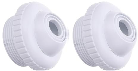 NUHFUFA Boquilla de alimentación para piscina, SP1419D, 1,5 cm de flujo direccional de chorro de entrada de globo ocular de repuesto para chorro de retorno de spa, compatible con accesorios de piscina